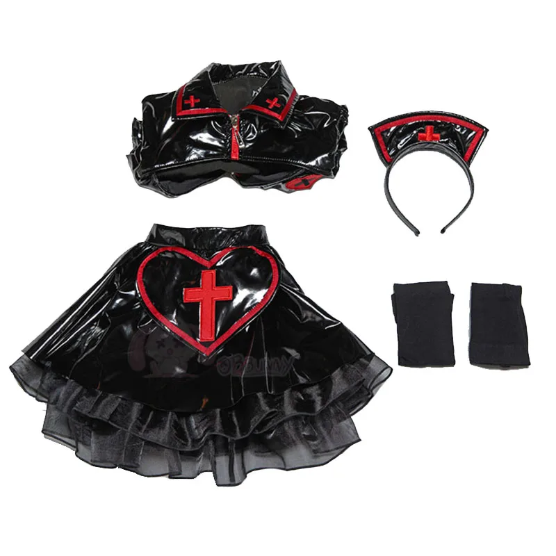 Kawaii Nurse Cosplay Costume Women Sexy Two Piece Leather Heart Skirt Outfits Nurse Uniform Halloween Carnival Party Nurse Dress
Kawaii Nurse Cosplay Costume Women Sexy Two Piece Leather Heart Skirt Outfits Nurse Uniform Halloween Carnival Party Nurse Dress