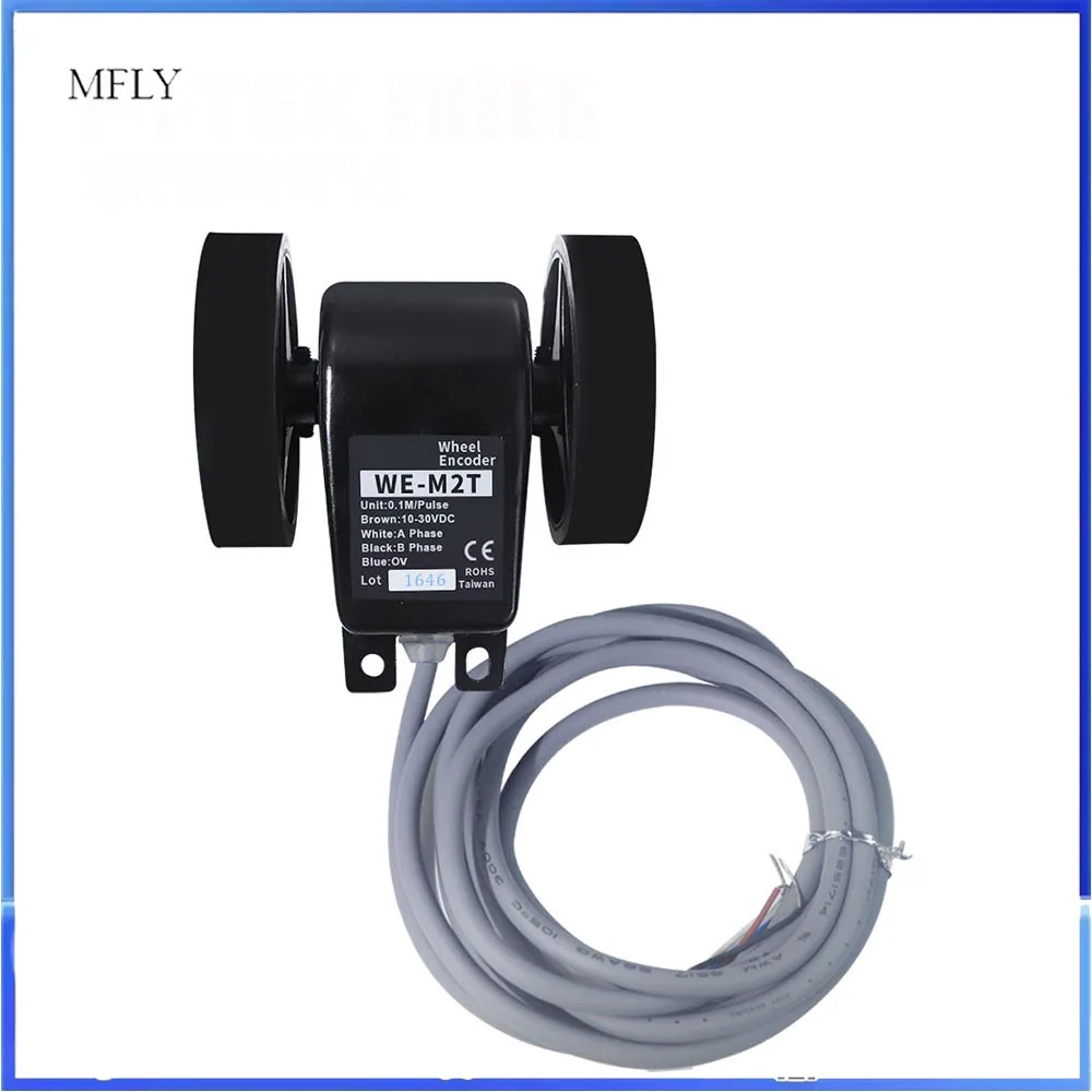 Dual Output Industrial Automation Measuring Wheel Wheel Encoder High-Speed Rotary Length Sensor