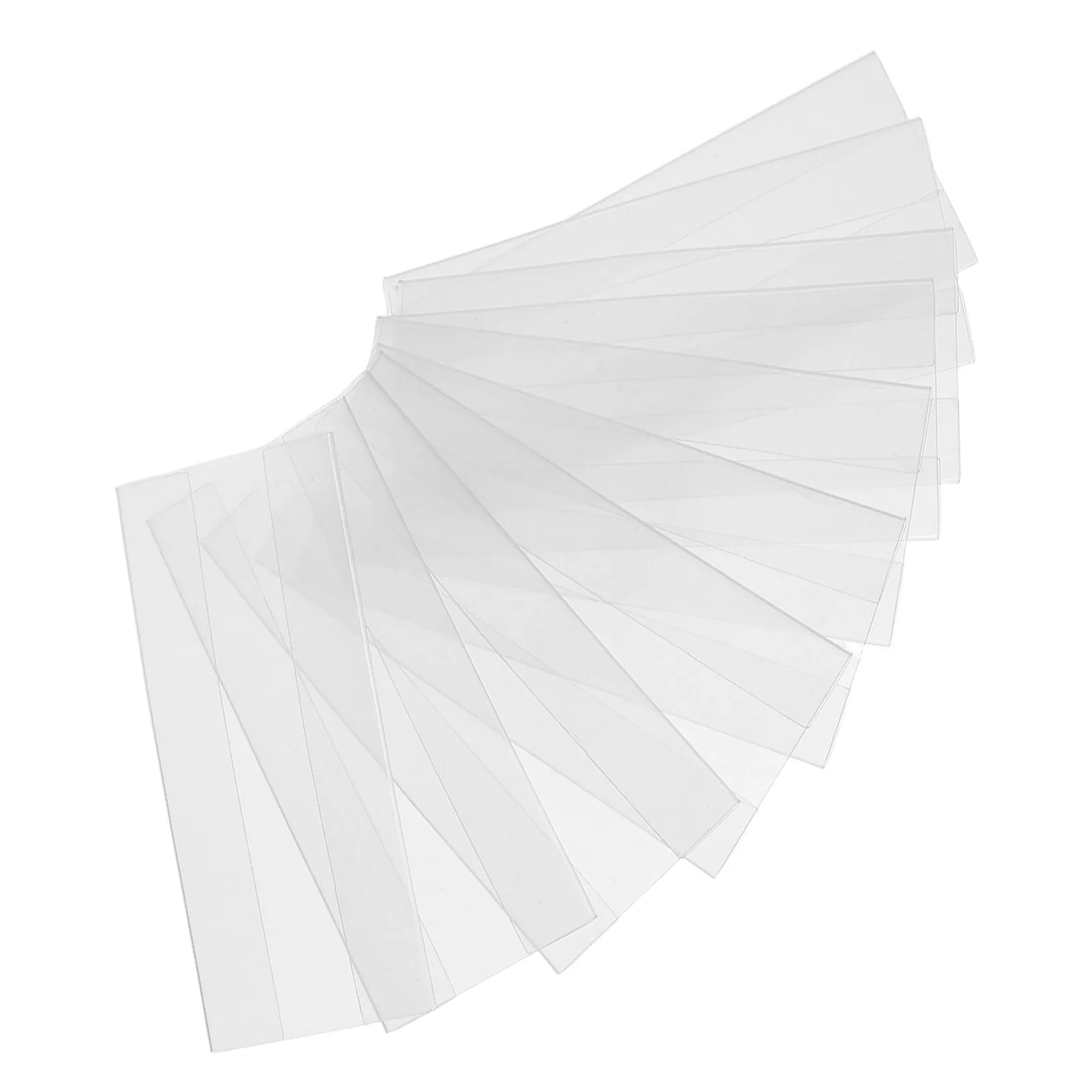 10Pcs Clear Reusable PVC Tag Holders for Retail Pricing Display Flat Adhesive Backing Adjustable Viewing Angle Shelf Label
10Pcs Clear Reusable PVC Tag Holders for Retail Pricing Display Flat Adhesive Backing Adjustable Viewing Angle Shelf Label