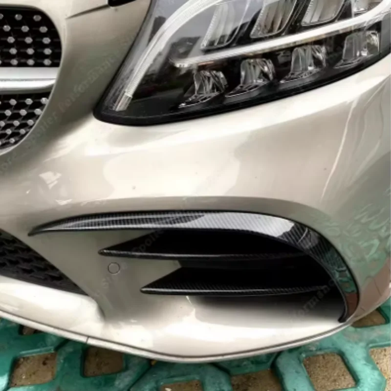Car Front Canard Tuning For Mercedes Benz C Class C200 C260 C300 2022-2024 AMG Front Bumper Side Spoiler Splitter Air Blade
Car Front Canard Tuning For Mercedes Benz C Class C200 C260 C300 2022-2024 AMG Front Bumper Side Spoiler Splitter Air Blade