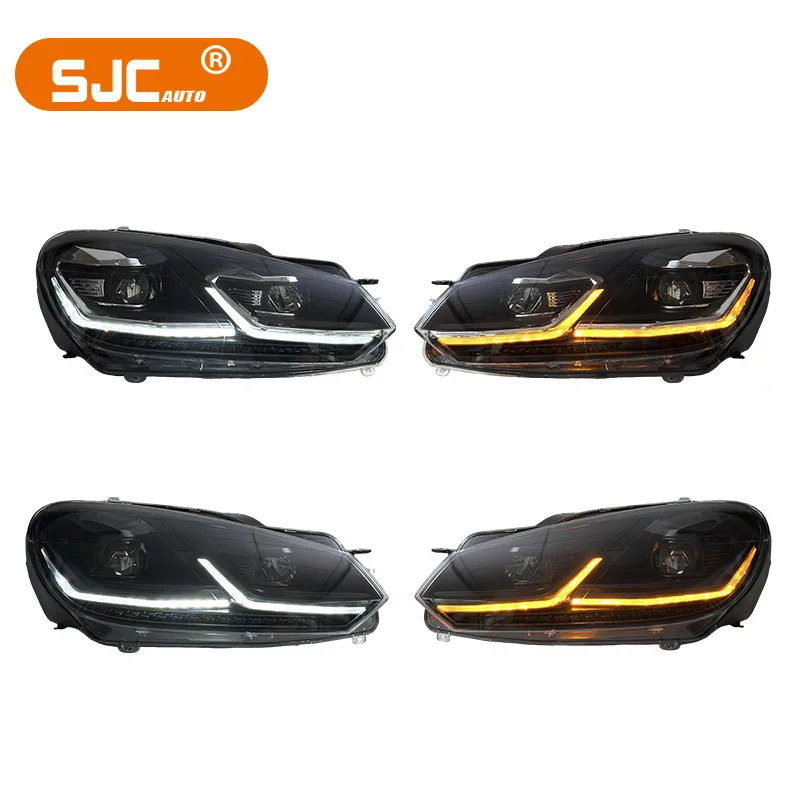 SJC for Volkswagen Golf 6 MK6 2010-2014 Headlights Assembly Modified LED Headlamp Upgraded Daytime Running Front Lights
SJC for Volkswagen Golf 6 MK6 2010-2014 Headlights Assembly Modified LED Headlamp Upgraded Daytime Running Front Lights
