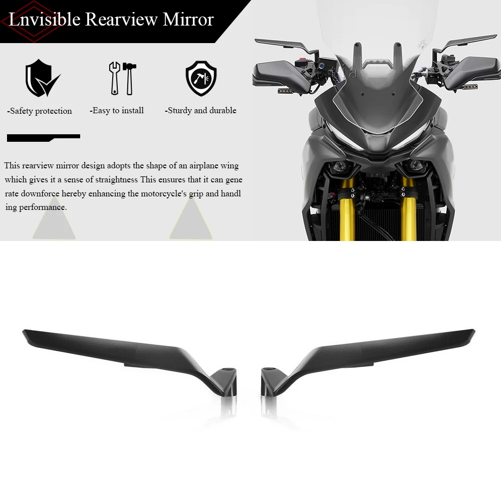 For YAMAHA TRACER 7 Tracer 7GT 2025-2026 TRACER 7 GT New Motorcycle Rearview Mirror CNC Aluminum Adjustable Rear View Mirrors
For YAMAHA TRACER 7 Tracer 7GT 2025-2026 TRACER 7 GT New Motorcycle Rearview Mirror CNC Aluminum Adjustable Rear View Mirrors