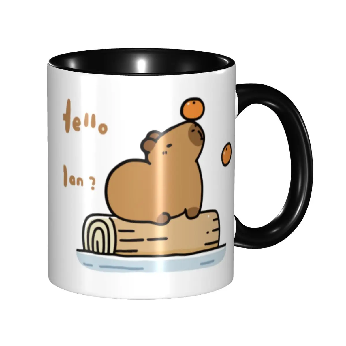 Cartoon Animal Pets Capybara Coffee Mugs DIY Personalized Ceramic Mug Creative Present
Cartoon Animal Pets Capybara Coffee Mugs DIY Personalized Ceramic Mug Creative Present