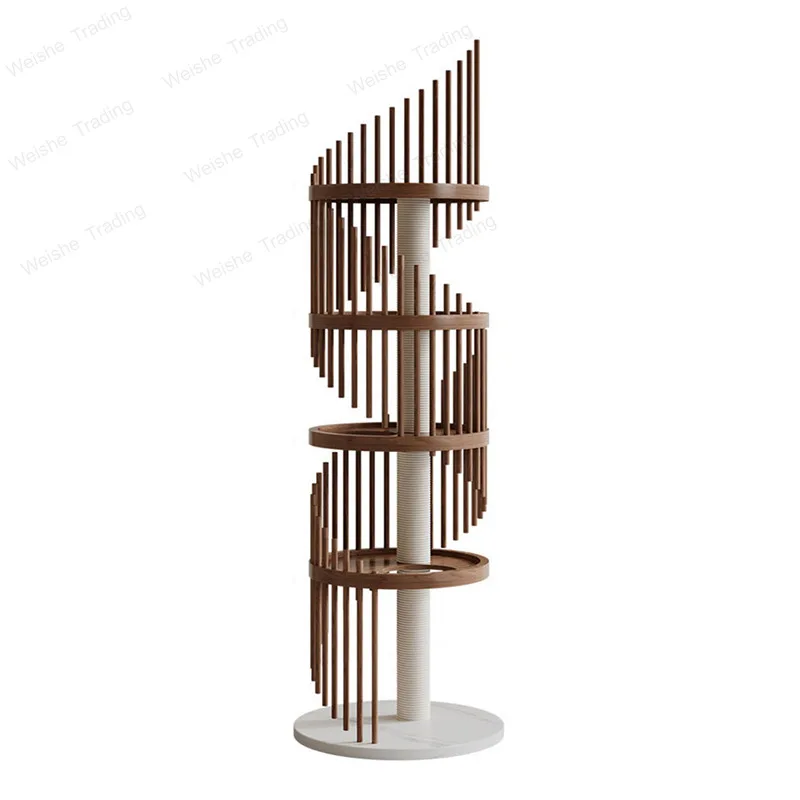 Solid Wood Cat Climbing Frame Home Creative Sword Hemp Column Cat Frame Spiral Durable Cat Product Strong Load-bearing Capacity
Solid Wood Cat Climbing Frame Home Creative Sword Hemp Column Cat Frame Spiral Durable Cat Product Strong Load-bearing Capacity
