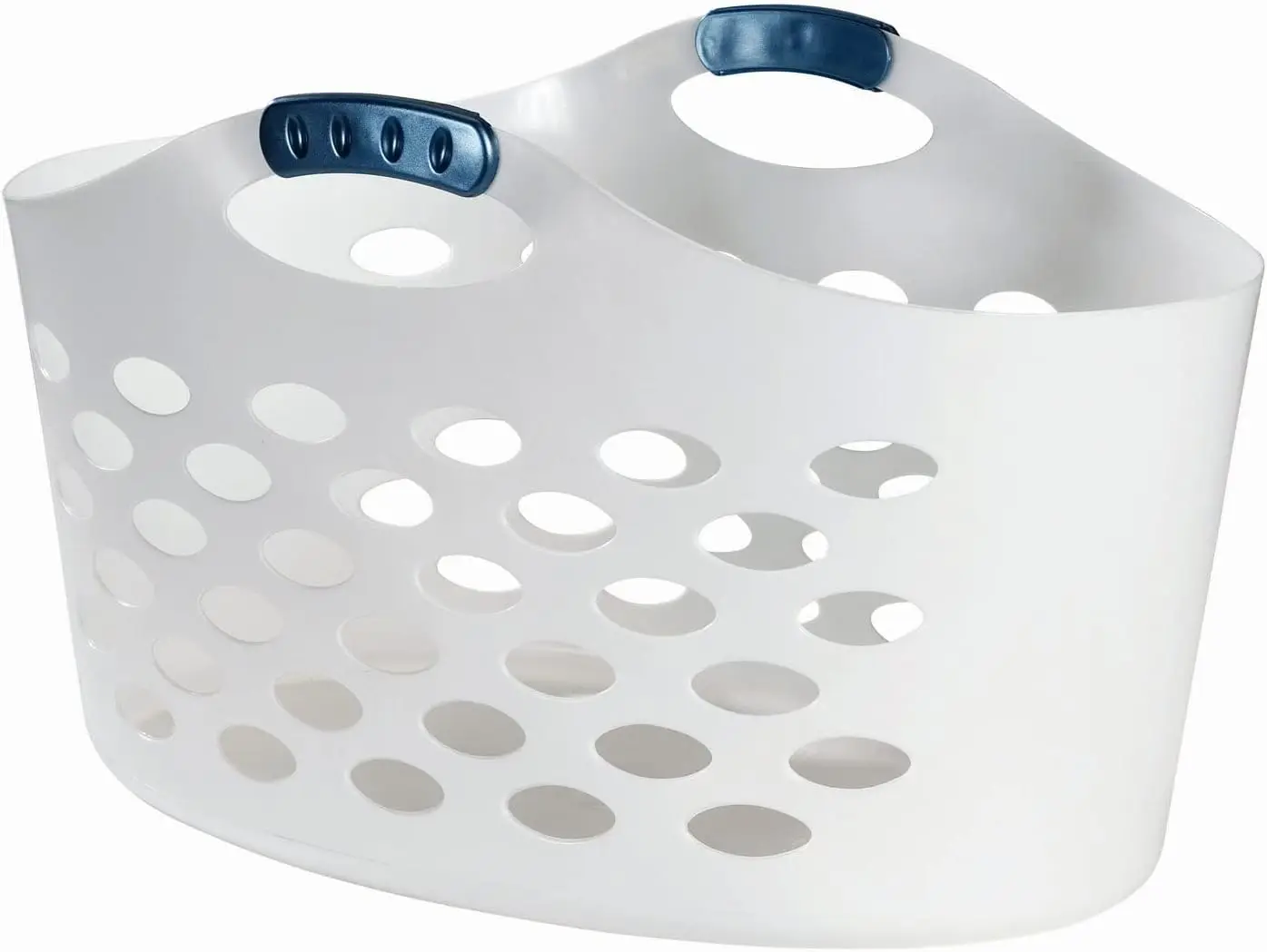 Flexible Laundry Basket, 1.5 Bushel Capacity Portable Durable Plastic with Carrying Handles for Laundry Garage Home Organization
Flexible Laundry Basket, 1.5 Bushel Capacity Portable Durable Plastic with Carrying Handles for Laundry Garage Home Organization