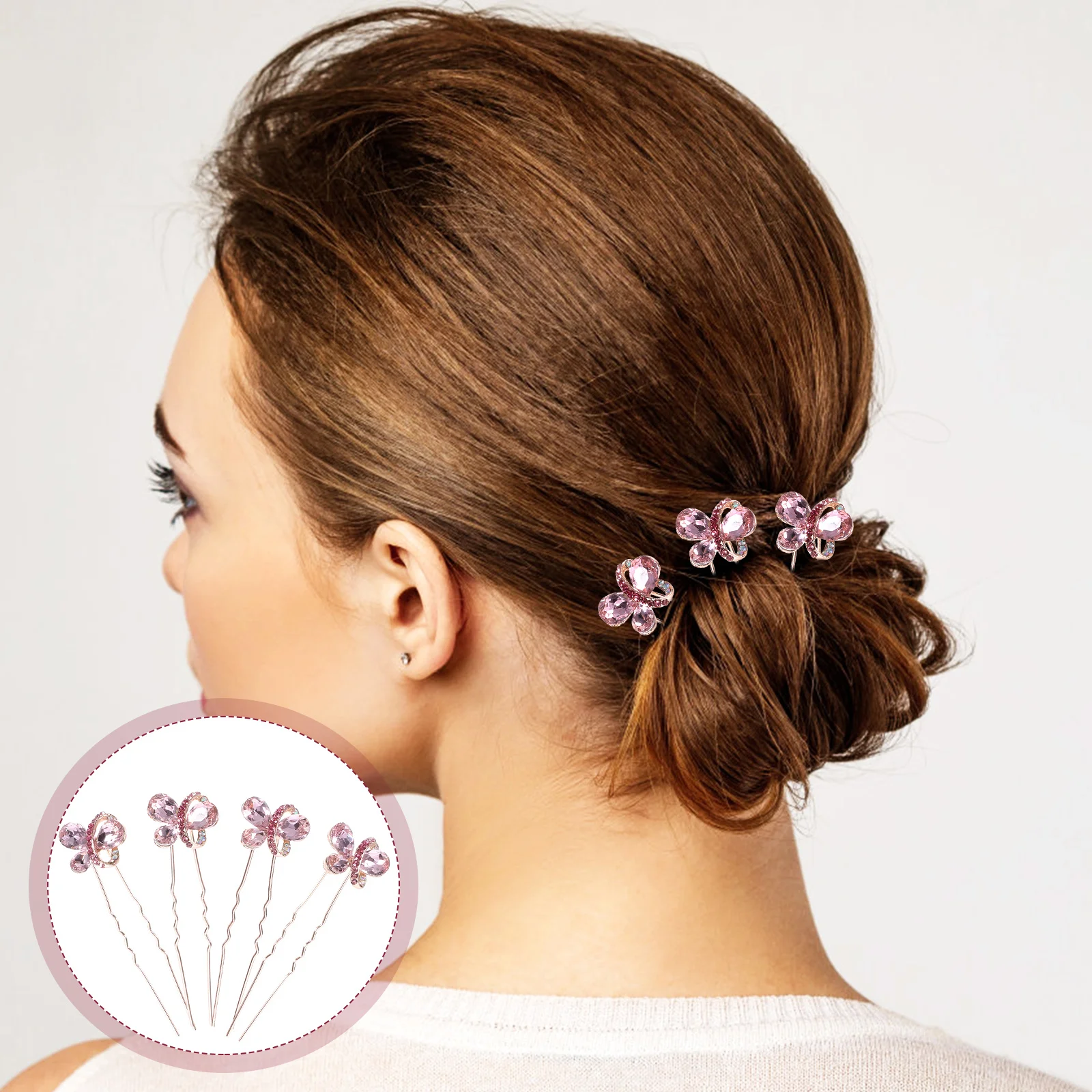 4pcs Rhinestone Pins U Shape Bridal Hairpin Wedding Crystal Hairpins For Brides Elegant Hair Forks Comfortable Hair Clips
4pcs Rhinestone Pins U Shape Bridal Hairpin Wedding Crystal Hairpins For Brides Elegant Hair Forks Comfortable Hair Clips
