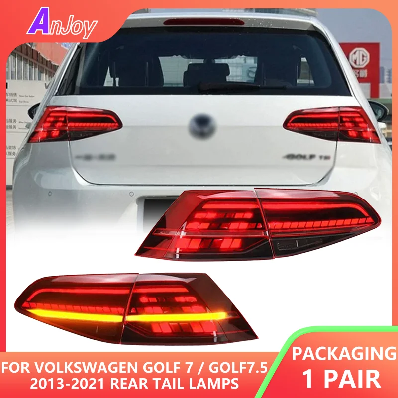 2pcs Pair LED Tail Lights Assembly For Volkswagen Golf 7 / Golf7.5 2013-2021 Rear Tail Lamps Turn Signal Taillights
2pcs Pair LED Tail Lights Assembly For Volkswagen Golf 7 / Golf7.5 2013-2021 Rear Tail Lamps Turn Signal Taillights