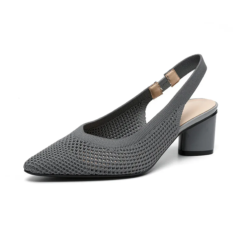 YNPO Ladies' sandals with heart-shaped heels and high heels
YNPO Ladies' sandals with heart-shaped heels and high heels