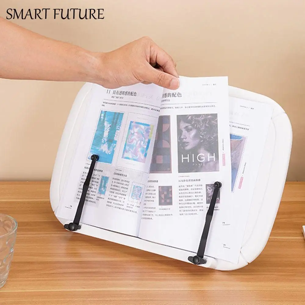 Simple Adjustable Reading Book Stand Sturdy Foldable Book Holder Ergonomic Elastic Page Clips Tabletop Bookshelf Desktop
Simple Adjustable Reading Book Stand Sturdy Foldable Book Holder Ergonomic Elastic Page Clips Tabletop Bookshelf Desktop