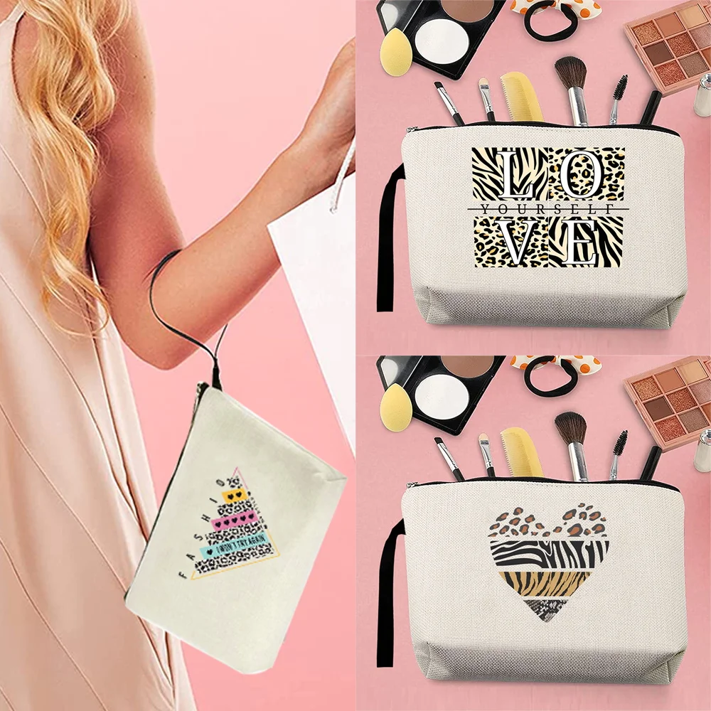 Portable Cosmetic Bag Leopard Series Women Travel Storage Makeup Pouch Mobile Phone Pack Wallet Sundries Clutch Pencil Cases
Portable Cosmetic Bag Leopard Series Women Travel Storage Makeup Pouch Mobile Phone Pack Wallet Sundries Clutch Pencil Cases