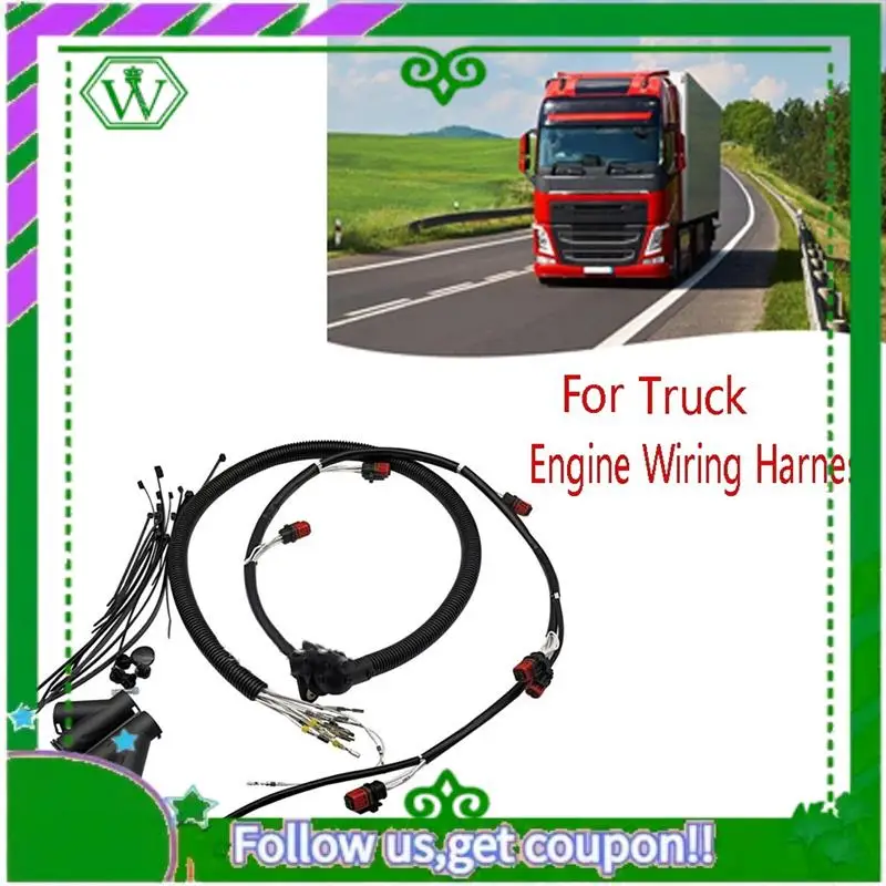 AC34-Truck Engine Wiring Harness 22248490 7422248490 Cable Harness Injector For Volvo
AC34-Truck Engine Wiring Harness 22248490 7422248490 Cable Harness Injector For Volvo