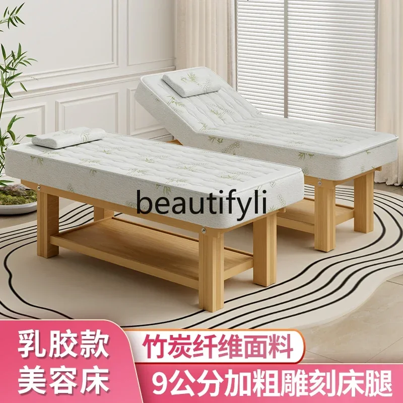 Solid wood latex beauty bed, special massage and massage for beauty, physiotherapy spa, ear picking, embroidery,
Solid wood latex beauty bed, special massage and massage for beauty, physiotherapy spa, ear picking, embroidery,