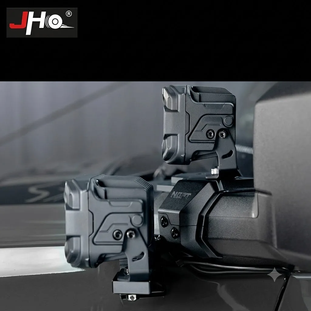 JHO A-Pillar LED Work Light Mount For Ford Bronco Hunting Series Off-Road Auxiliary Lamp Bracket Exterior Accessories
JHO A-Pillar LED Work Light Mount For Ford Bronco Hunting Series Off-Road Auxiliary Lamp Bracket Exterior Accessories