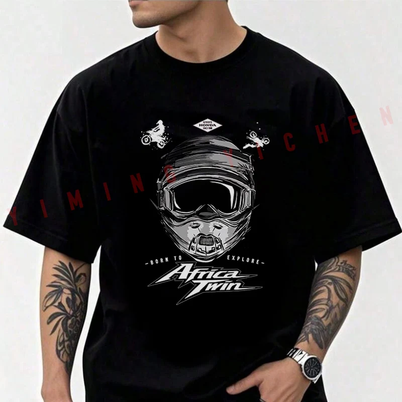 Men's Moto Cotton T-Shirt Africa Twin Motorbike Adventure Tshirt Adventure Casual O-Neck Top Tee
Men's Moto Cotton T-Shirt Africa Twin Motorbike Adventure Tshirt Adventure Casual O-Neck Top Tee
