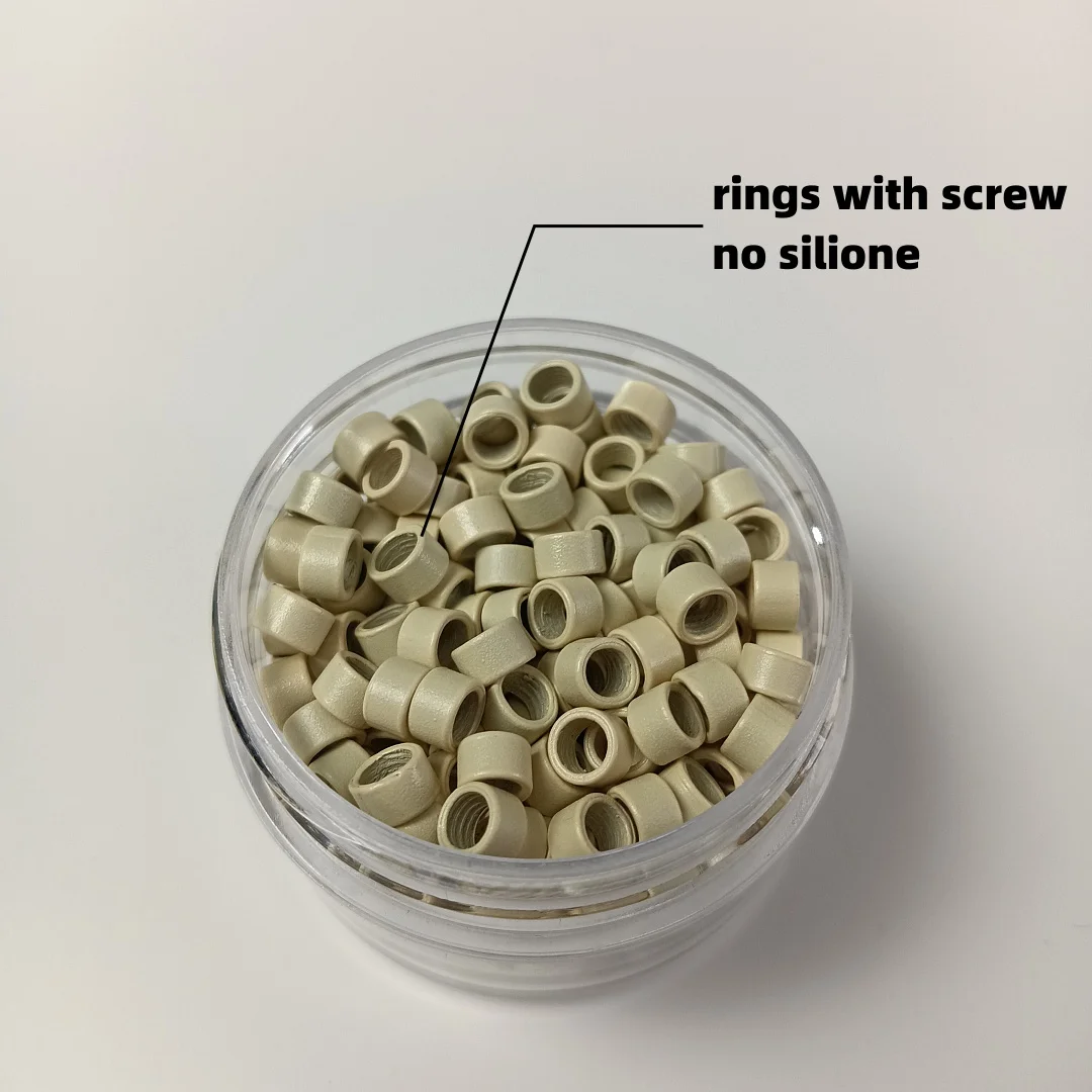 1000 шт. 4,0*2,7*2,7 мм 4,5*3,0*3,0 инструменты для наращивания волос микрокольца бусины звенья с винтами
1000 шт. 4,0*2,7*2,7 мм 4,5*3,0*3,0 инструменты для наращивания волос микрокольца бусины звенья с винтами