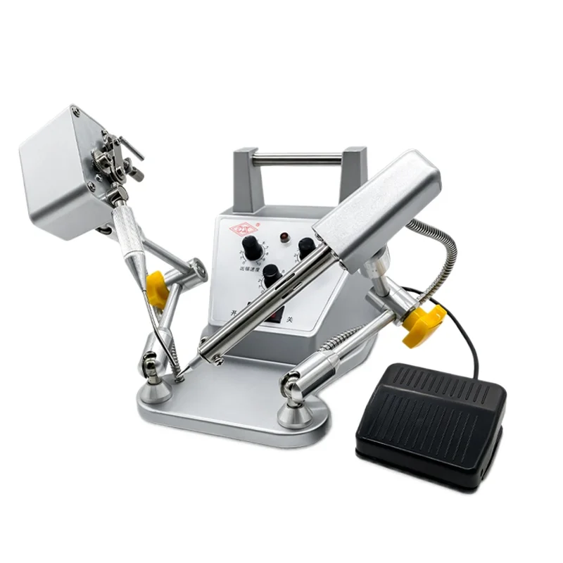 machine adjustable temperature external heating soldering iron foot pedal automatic tin spot welding machine semi-automatic
machine adjustable temperature external heating soldering iron foot pedal automatic tin spot welding machine semi-automatic