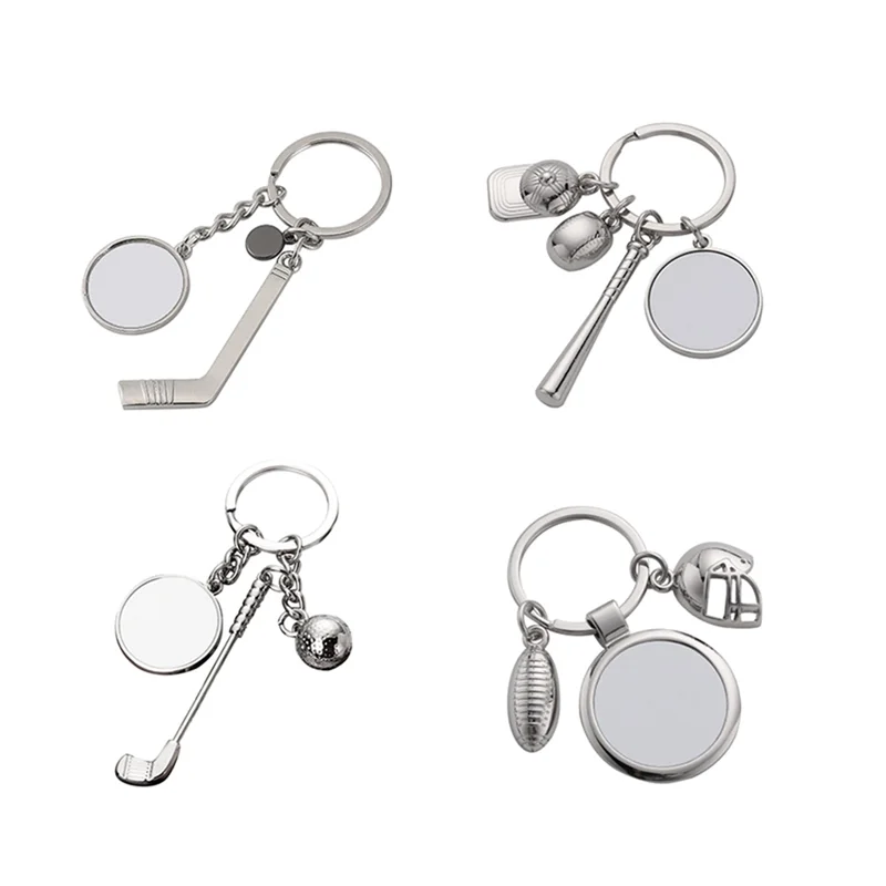 A15R -4PCS Sublimation Blank Keychain Metal Heat Transfer Keychain Blank Board Key Rings For Rugby Enthusiast
A15R -4PCS Sublimation Blank Keychain Metal Heat Transfer Keychain Blank Board Key Rings For Rugby Enthusiast