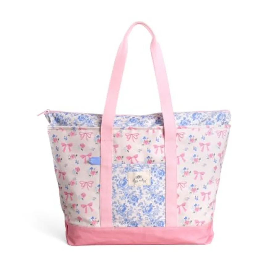 Itzy Ritzy Canvas Tote Bag - Zip-Top Closure Roomy Main Compartment 4 Pockets - Lightweight Cotton Canvas Carryall for Moms - P
Itzy Ritzy Canvas Tote Bag - Zip-Top Closure Roomy Main Compartment 4 Pockets - Lightweight Cotton Canvas Carryall for Moms - P
