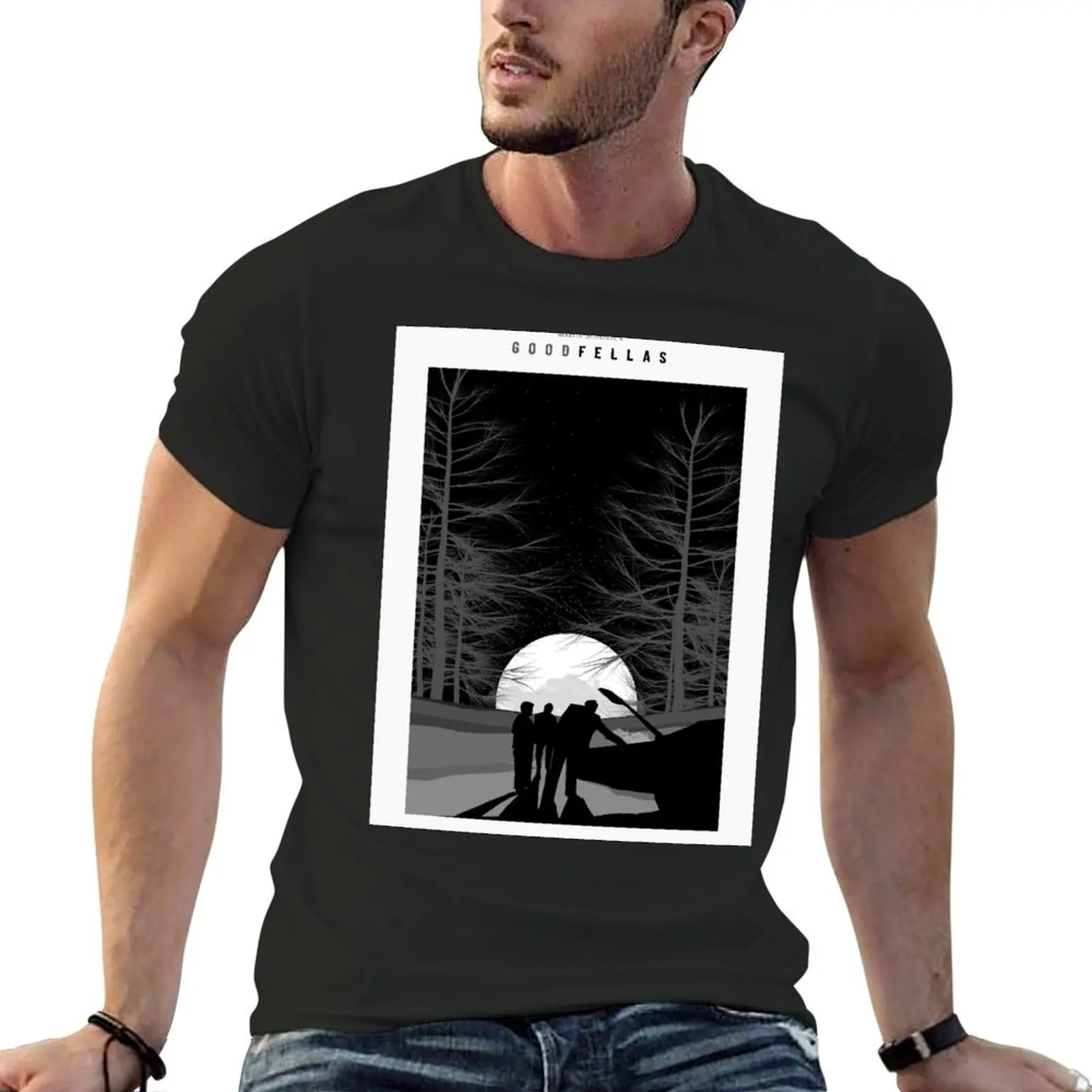 Goodfellas Print T-Shirt graphics boys whites cute clothes heavyweights men t shirts
Goodfellas Print T-Shirt graphics boys whites cute clothes heavyweights men t shirts