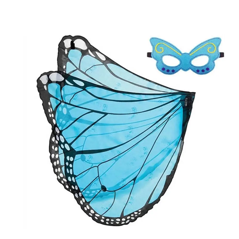 Fashion Chiffon Butterfly Wings Cape Performance Mask Elf Angel Wings Cloak Fairy Stage Costumes Butterfly Costume Girl
Fashion Chiffon Butterfly Wings Cape Performance Mask Elf Angel Wings Cloak Fairy Stage Costumes Butterfly Costume Girl