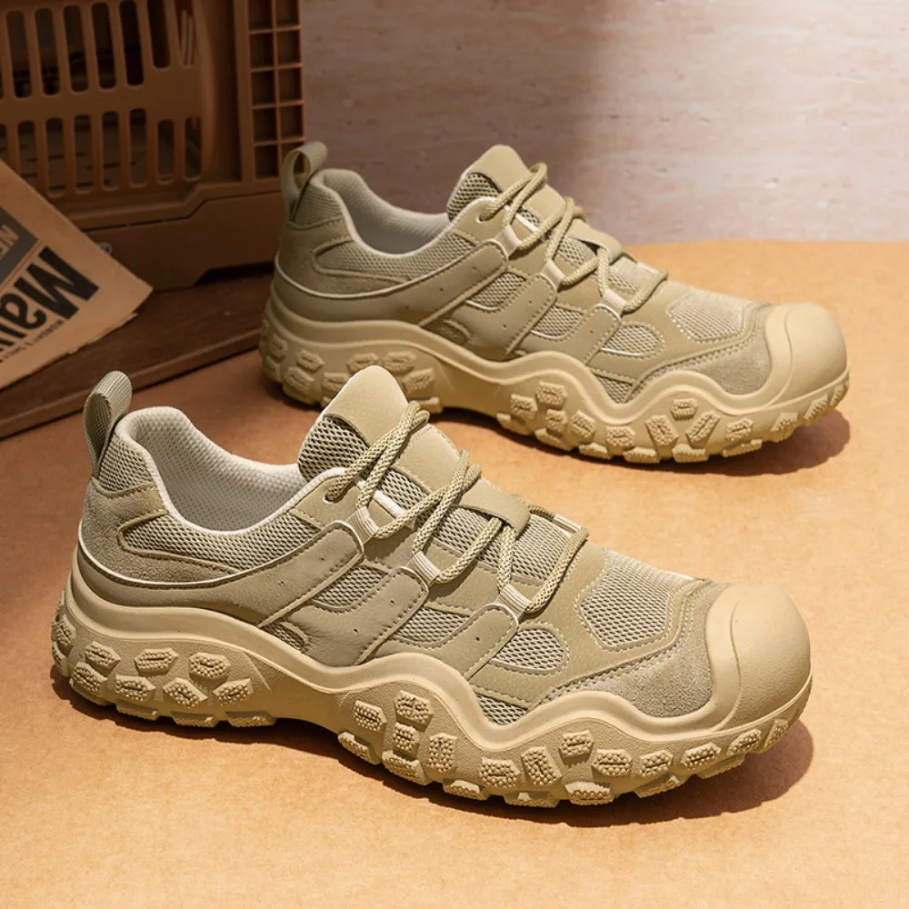 Men's Breathable Mesh Hiking Shoes, Lightweight Outdoor Casual Sneakers
Men's Breathable Mesh Hiking Shoes, Lightweight Outdoor Casual Sneakers