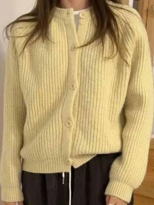 Свободный длинный све круглый вязаный открытый кардиган женский корейский сле осень-зима желтая пряжа мягкое и теплое пальто для девочек
Свободный длинный све круглый вязаный открытый кардиган женский корейский сле осень-зима желтая пряжа мягкое и теплое пальто для девочек