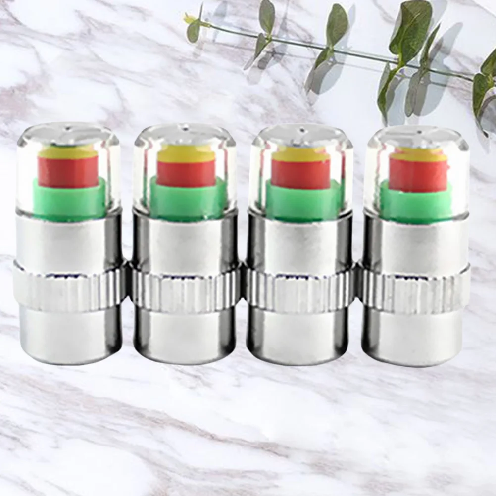 4 Pcs Tire Pressure Cap Monitoring Accessory Warning Caps Indicator Sensor Dust Valve
4 Pcs Tire Pressure Cap Monitoring Accessory Warning Caps Indicator Sensor Dust Valve