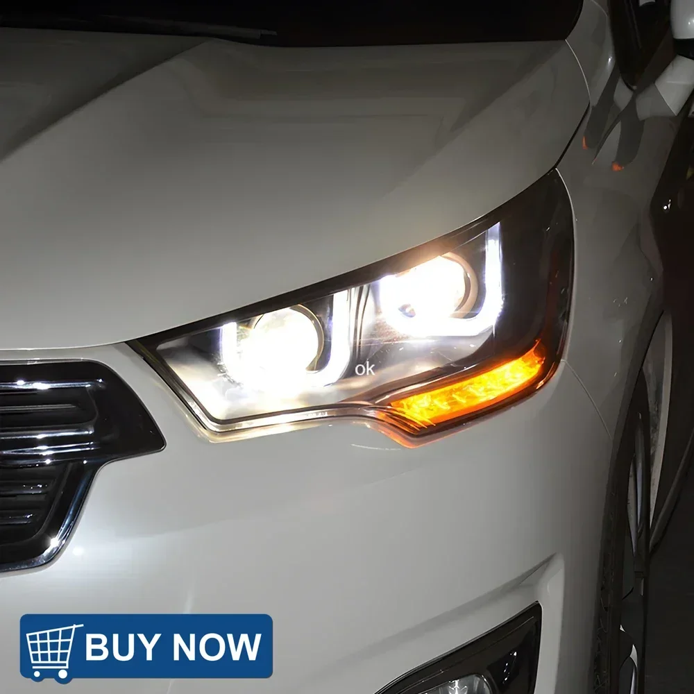 Upgrade Double U Design Car lamps Lighting Assembly For Citroen C4L 2013-2016 LED Auto Headlights Projector Accessories Tools
Upgrade Double U Design Car lamps Lighting Assembly For Citroen C4L 2013-2016 LED Auto Headlights Projector Accessories Tools