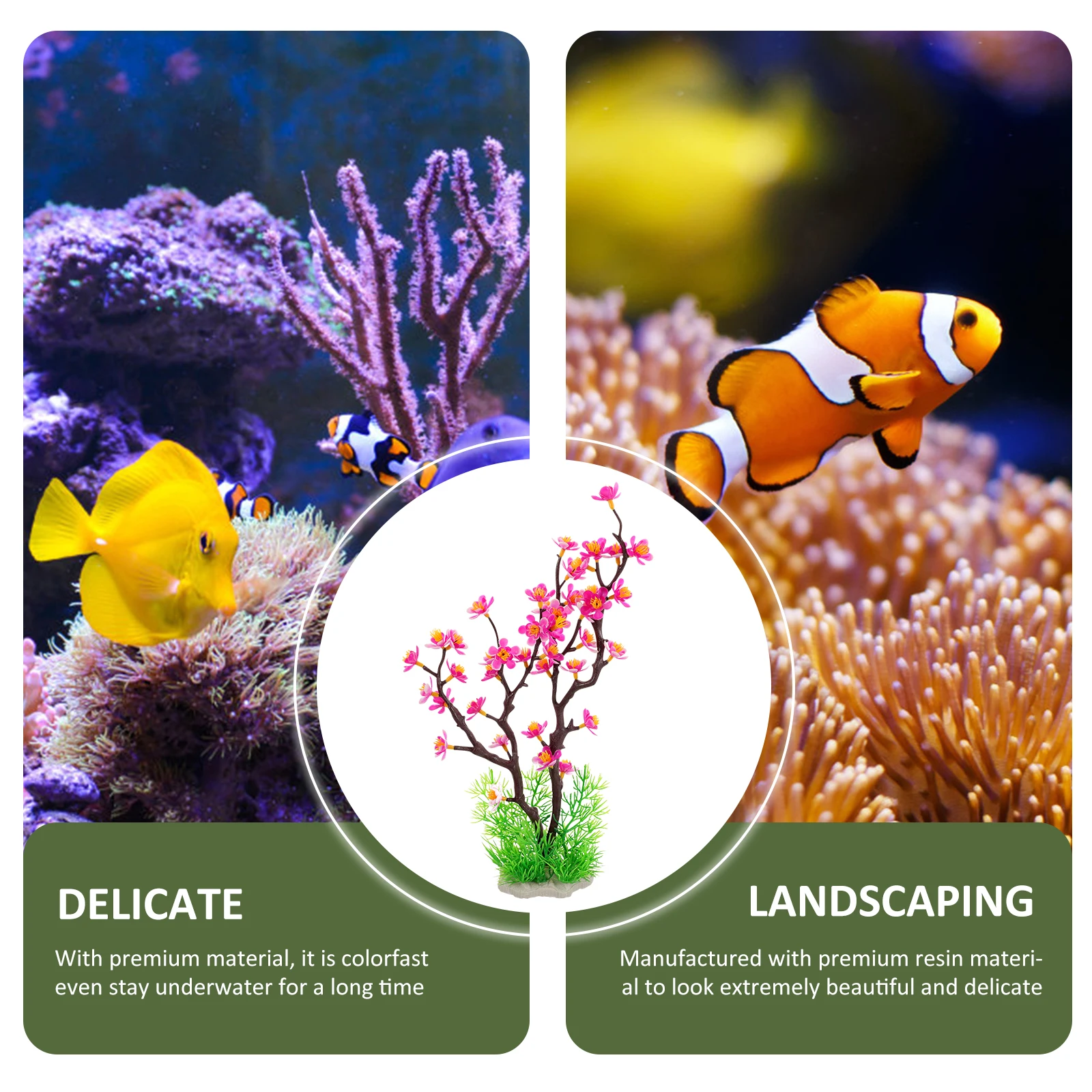 Simulated Aquatic Plants Faux Plastic Aquarium Decor CT115 Fish Tank Plants Lifelike Safe Practical
Simulated Aquatic Plants Faux Plastic Aquarium Decor CT115 Fish Tank Plants Lifelike Safe Practical