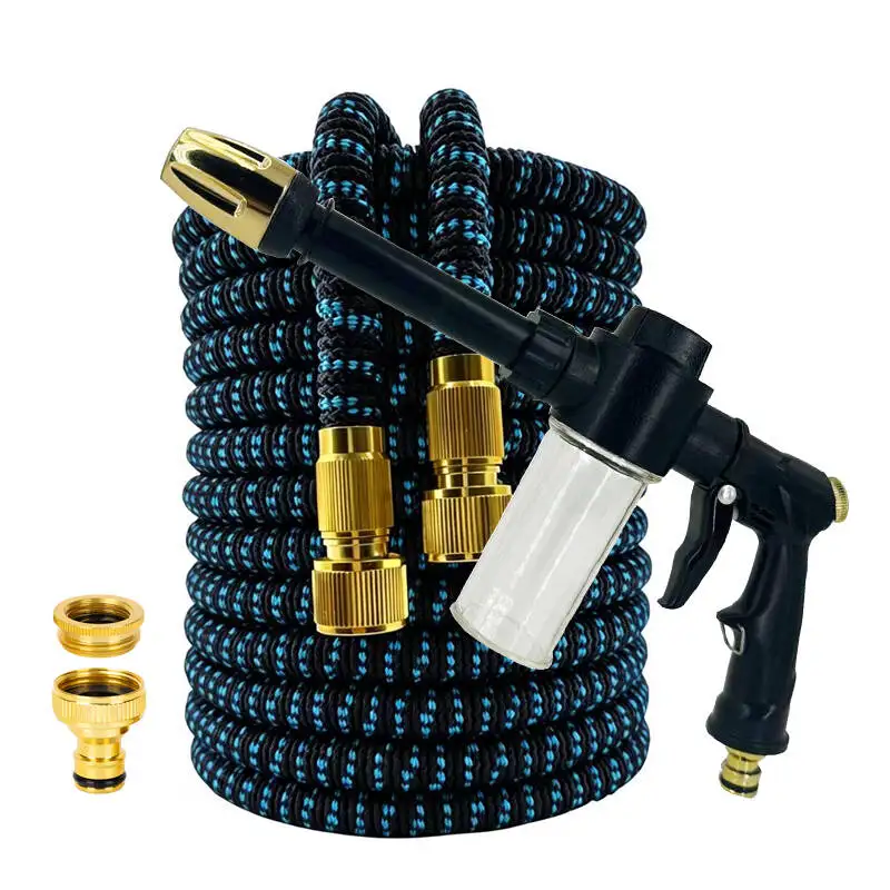 High-Pressure Car Wash Hose Expandable Magic Hose Pipe Home Garden Watering Hose Multi-Function Gardening Cleaning Foam Pot Gun
High-Pressure Car Wash Hose Expandable Magic Hose Pipe Home Garden Watering Hose Multi-Function Gardening Cleaning Foam Pot Gun