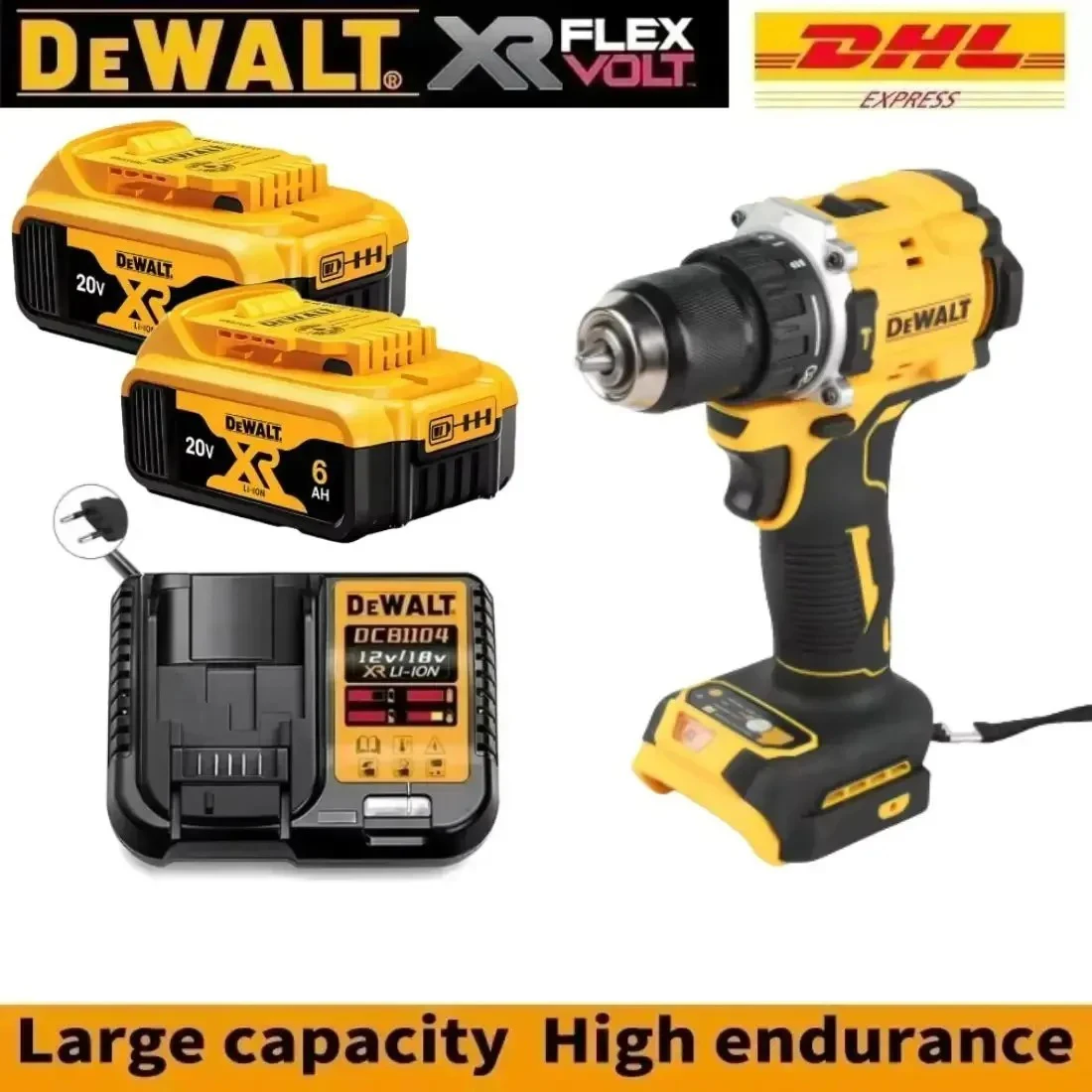 Подлинный.DEWALT.DCD805. 20 В аккумулятор + электроинструменты Бесщеточная ударная дрель Беспроводная электрическая отвертка Многофункциональная ручная дрель
Подлинный.DEWALT.DCD805. 20 В аккумулятор + электроинструменты Бесщеточная ударная дрель Беспроводная электрическая отвертка Многофункциональная ручная дрель