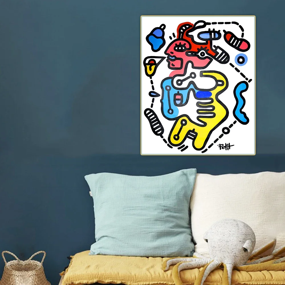 Jean Pierre Petit " Carte memoire " Abstract cartoon Canvas Oil Painting Artwork Aesthetic Picture Wall Decor Home Decoration
Jean Pierre Petit " Carte memoire " Abstract cartoon Canvas Oil Painting Artwork Aesthetic Picture Wall Decor Home Decoration