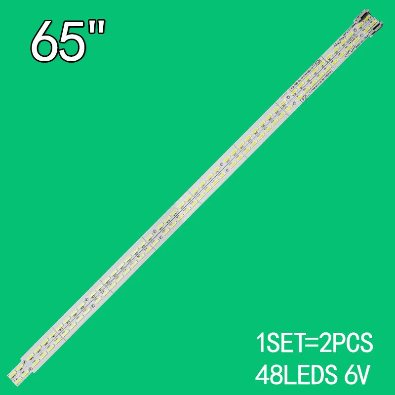 LED Backlight strip 48 lamp For 65PUK7120 65LB5200 L65E5690A-3D V650D1-KS2-TLEM1 TREM1 65E10E 65PFL5W40 V650DK1-LS1 LS6
LED Backlight strip 48 lamp For 65PUK7120 65LB5200 L65E5690A-3D V650D1-KS2-TLEM1 TREM1 65E10E 65PFL5W40 V650DK1-LS1 LS6