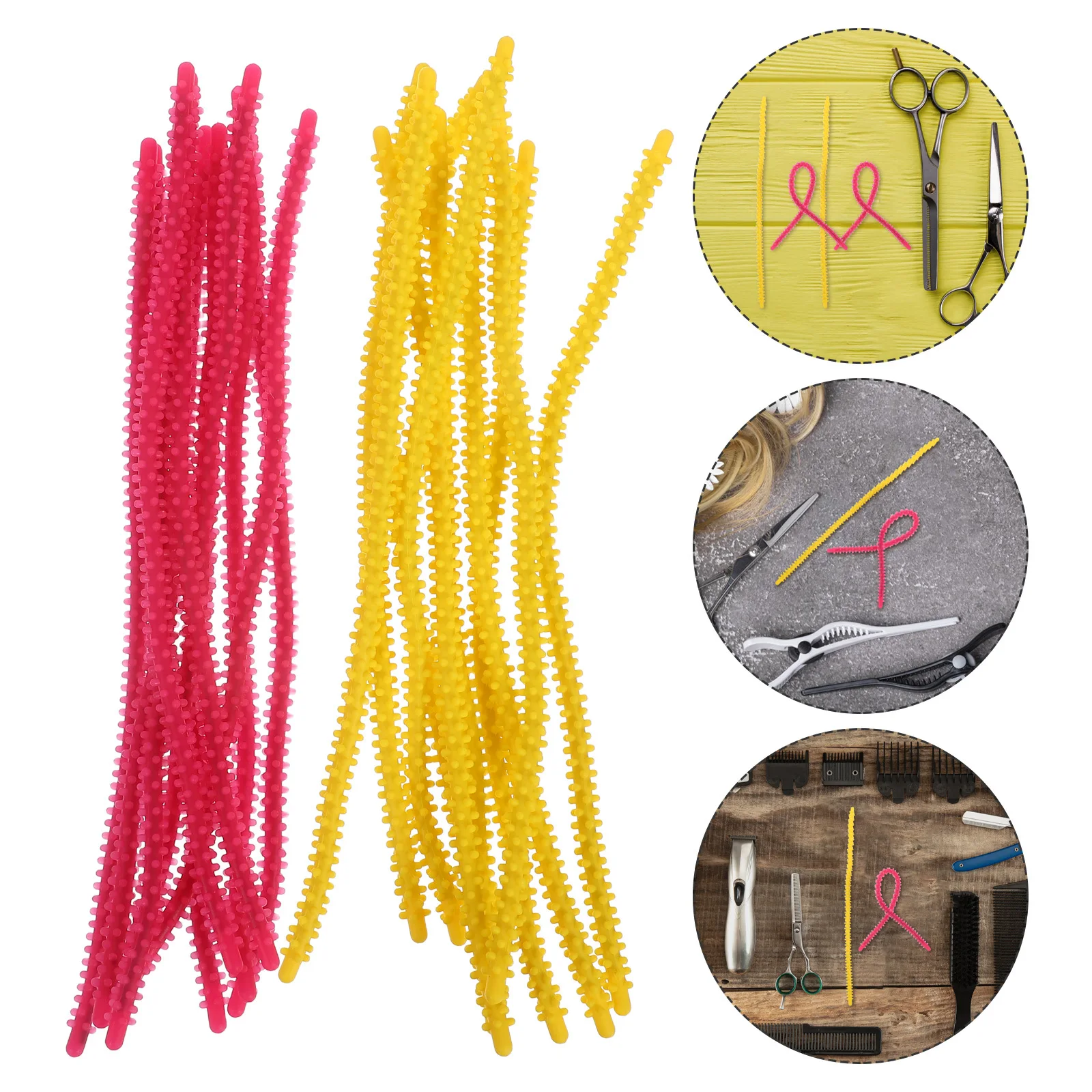 20Pcs Heat Resistant Silicone Hair Perm Rods Flexible Curling Rollers for Tight Curls Braids Short Hair Styling Tools
20Pcs Heat Resistant Silicone Hair Perm Rods Flexible Curling Rollers for Tight Curls Braids Short Hair Styling Tools