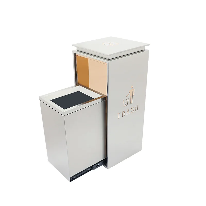 Zuozhou classification Stainless steel trash can Hotel lobby Shopping mall Square classification Elevator entrance Vertical with
Zuozhou classification Stainless steel trash can Hotel lobby Shopping mall Square classification Elevator entrance Vertical with