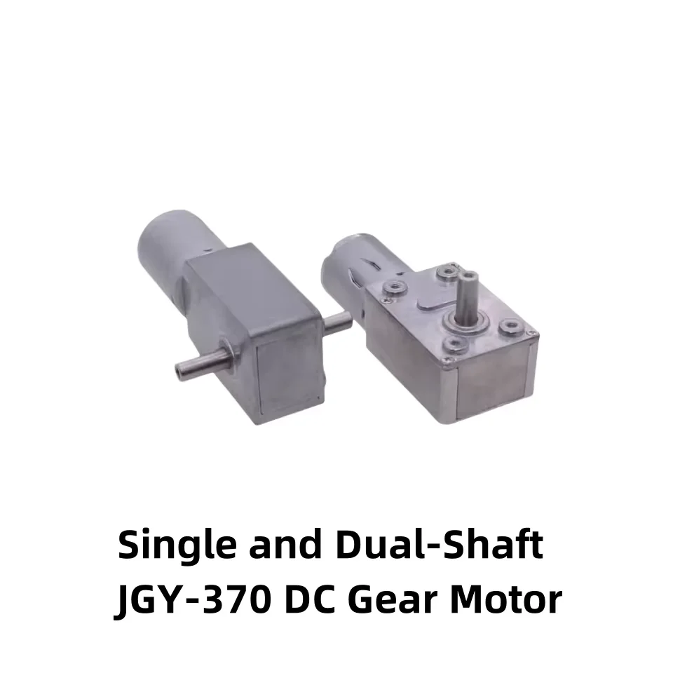 Single/Dual-Shaft Round Axis With Threaded Hole 6V12V24V JGY-370 DC Gear Motor DIY Electric Machine Self-locking Speed Ajustable
Single/Dual-Shaft Round Axis With Threaded Hole 6V12V24V JGY-370 DC Gear Motor DIY Electric Machine Self-locking Speed Ajustable