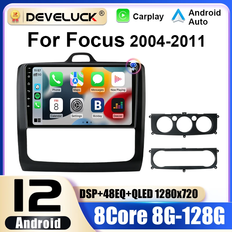 2 Din Android 12 Car Radio For Focus 2 3 Mk2 Mk3 2004 - 2011 Multimedia Video Player GPS 4G Carplay Auto Stereo DVD QLED RDS DSP
2 Din Android 12 Car Radio For Focus 2 3 Mk2 Mk3 2004 - 2011 Multimedia Video Player GPS 4G Carplay Auto Stereo DVD QLED RDS DSP