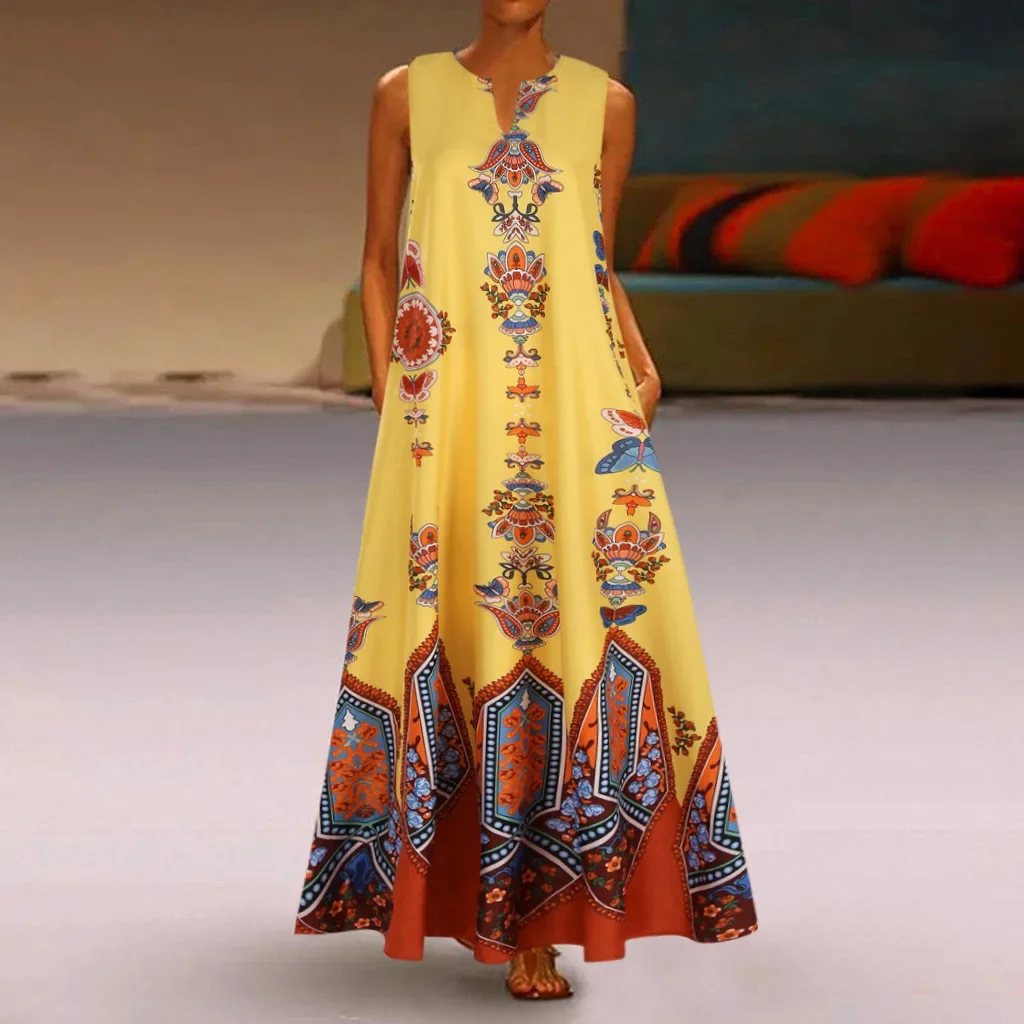 2025 Floral Print Boho Casual Long Dress Summer Clothes For Women V-neck Sexy Off Shoulder Ladies Dresses Plus Size Maxi Dress
2025 Floral Print Boho Casual Long Dress Summer Clothes For Women V-neck Sexy Off Shoulder Ladies Dresses Plus Size Maxi Dress
