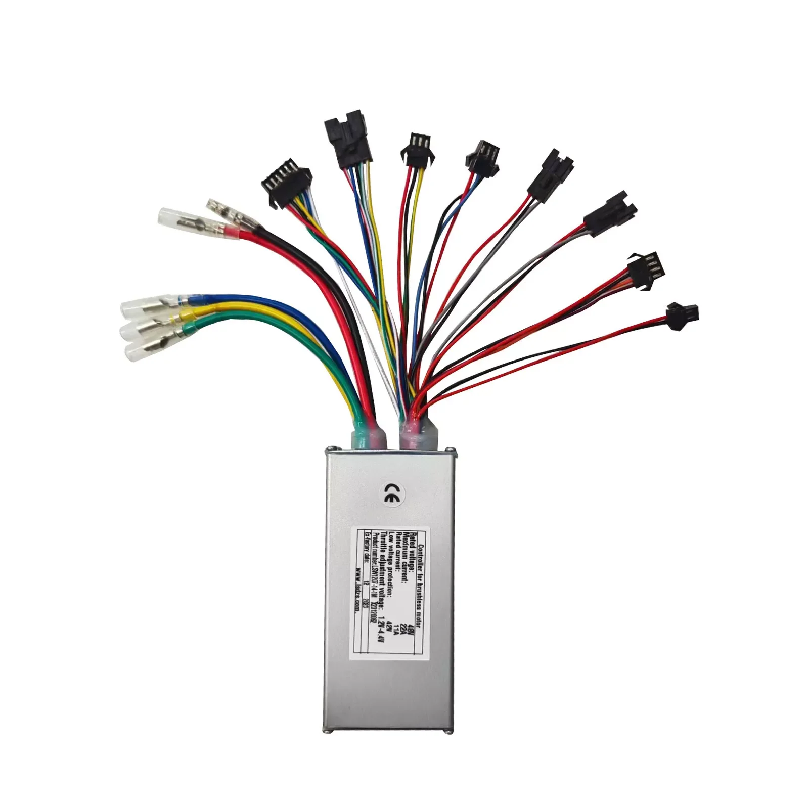 Контроллер бесщеточного двигателя Nulkomma LSW1207-14-1M Контроллер электровелосипеда 48 В 22 А Аксессуары для электрических велосипедов
Контроллер бесщеточного двигателя Nulkomma LSW1207-14-1M Контроллер электровелосипеда 48 В 22 А Аксессуары для электрических велосипедов