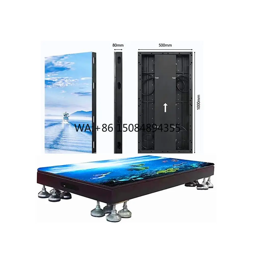 Guangdong Hot Selling Led Dance Floor Screen Display Interactive Tile Video Displays Dancefloor
Guangdong Hot Selling Led Dance Floor Screen Display Interactive Tile Video Displays Dancefloor