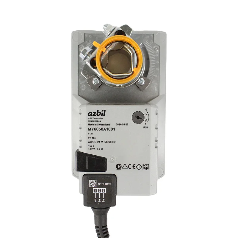 Оригинальный японский привод заслонки AZBIL MY6050A1001 с прямым приводом, 20 Нм, 24 В, для систем ОВКВ, в наличии, хит продаж
Оригинальный японский привод заслонки AZBIL MY6050A1001 с прямым приводом, 20 Нм, 24 В, для систем ОВКВ, в наличии, хит продаж