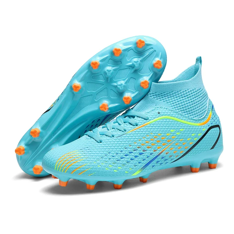 Durable Wear Resistant Men Football Shoes Breathable Spike Sole Outdoor Sports Training Running Sneakers
Durable Wear Resistant Men Football Shoes Breathable Spike Sole Outdoor Sports Training Running Sneakers