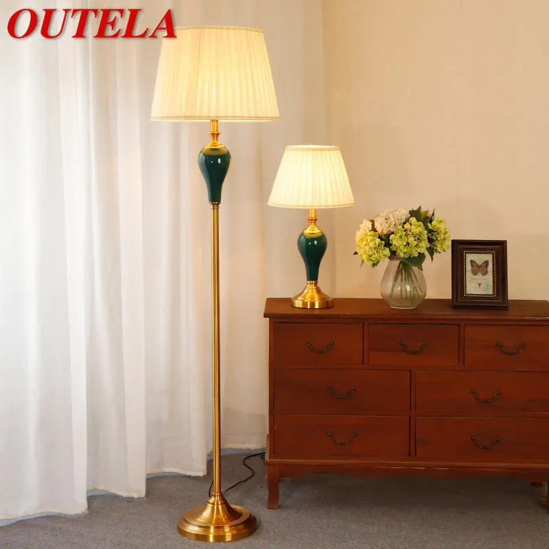 OUTELA Modern Ceramic Floor Lamp Creative American Simple Standing Lights LED Decor For Home Living Room Bedroom Study
OUTELA Modern Ceramic Floor Lamp Creative American Simple Standing Lights LED Decor For Home Living Room Bedroom Study