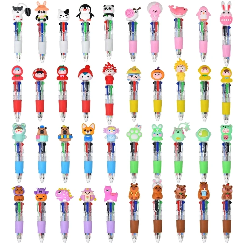 W89C Multicolored Pen 4 Color-in-1 Writing Pens for Noting Journaling Retractable Ballpoint Pen for School Office
W89C Multicolored Pen 4 Color-in-1 Writing Pens for Noting Journaling Retractable Ballpoint Pen for School Office