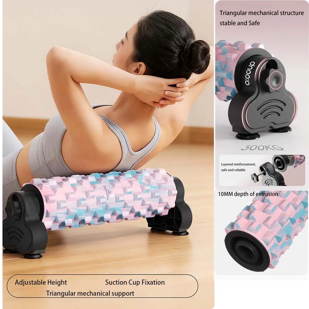 Fitness Yoga EVA Foam Roller with Suction Cup 360° Rotation Exerciser Height Adjustable Massage Foam Roller Deep Back Stretching
Fitness Yoga EVA Foam Roller with Suction Cup 360° Rotation Exerciser Height Adjustable Massage Foam Roller Deep Back Stretching