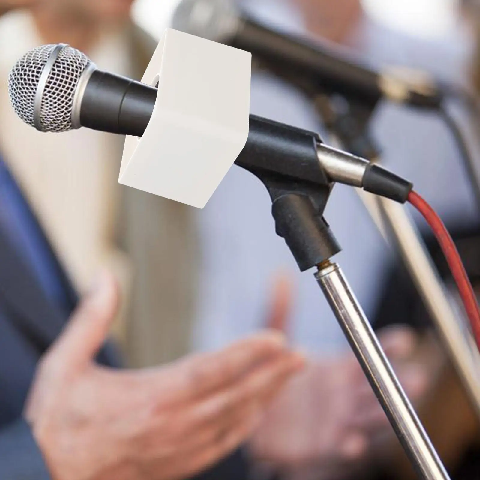 2pcs Microphone White ABS Cubes Square Shaped for Interview Abs Microphone Logo DJ Equipment Mic Logo Flag Accessories
2pcs Microphone White ABS Cubes Square Shaped for Interview Abs Microphone Logo DJ Equipment Mic Logo Flag Accessories