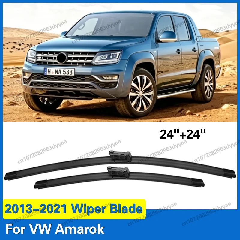 For VW Amarok 2013 - 2021 Front Windshield Wiper Blades 2x Windscreen Window Accessories 24''+24'' Not Hook
For VW Amarok 2013 - 2021 Front Windshield Wiper Blades 2x Windscreen Window Accessories 24''+24'' Not Hook