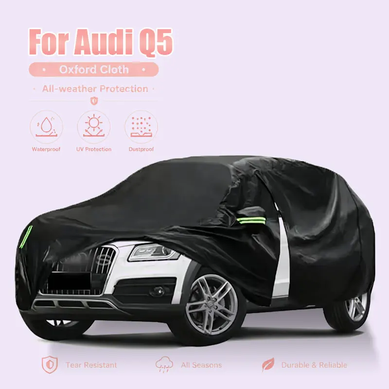 For Audi Q5 Full Car Cover Side Zipper Waterproof Dustproof Sun Protection Outdoor Exterior Accessories
For Audi Q5 Full Car Cover Side Zipper Waterproof Dustproof Sun Protection Outdoor Exterior Accessories