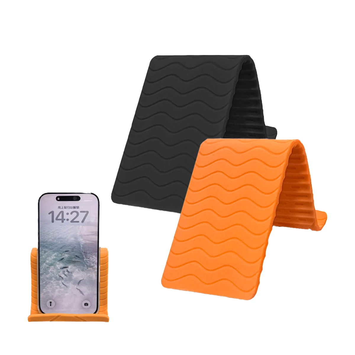 Portable Travel Silicone Phone Stand,Lightweight Foldable Phone Holder,Multi-Angle Adjustable for Daily Use&Outdoor Activities
Portable Travel Silicone Phone Stand,Lightweight Foldable Phone Holder,Multi-Angle Adjustable for Daily Use&Outdoor Activities