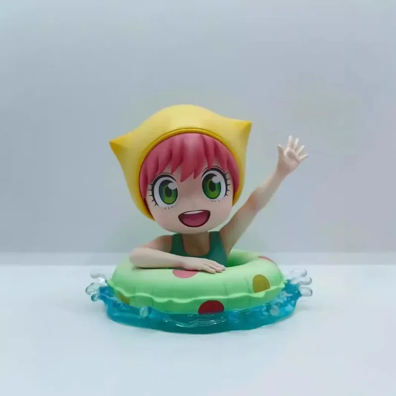New SpyxFamily Cute Summer Swim Ring Aniya Chassis Car Doll Ornament Figure For Children's Gifts
New SpyxFamily Cute Summer Swim Ring Aniya Chassis Car Doll Ornament Figure For Children's Gifts